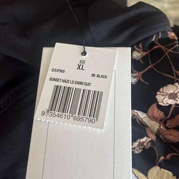 Rip Curl Surf Sunset Haze Long Sleeve One Piece Swimsuit L and XL - Picture 8 of 10